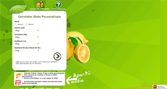 Desktop Screenshot of dietapersonalizata.com